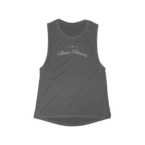 
                  
                    Load image into Gallery viewer, Pilates Princess Flowy Scoop Muscle Tank
                  
                